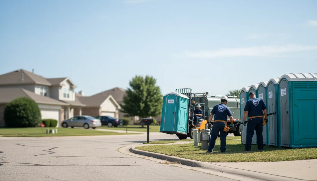 Porta Potty Rental in Detroit, TX near me